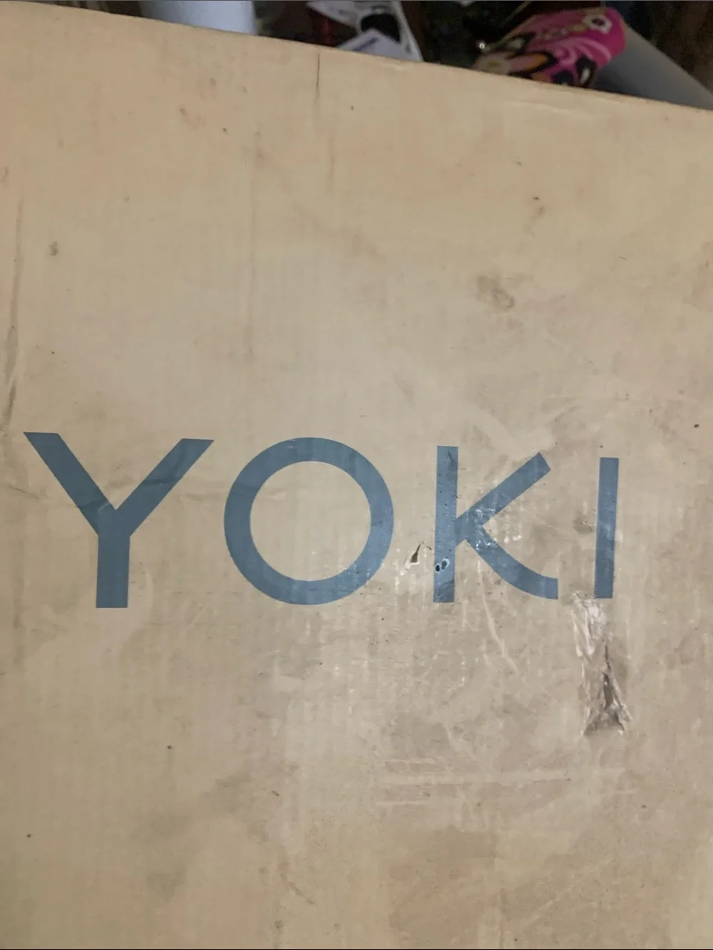 Yoki Grey Over-the-Knee Block Heel Boots